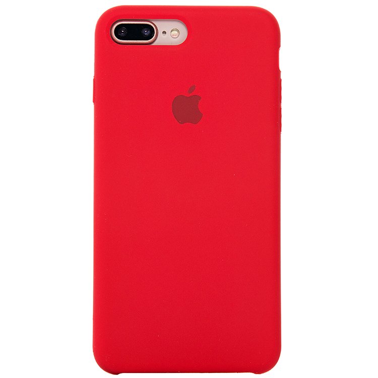 

Чехол-накладка ORG для смартфона Apple iPhone 7 Plus/8 Plus, soft-touch, красный (77914)