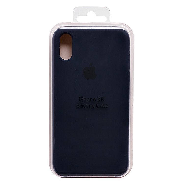 

Чехол-накладка ORG для смартфона Apple iPhone XR, soft-touch, темно-синий (90967)