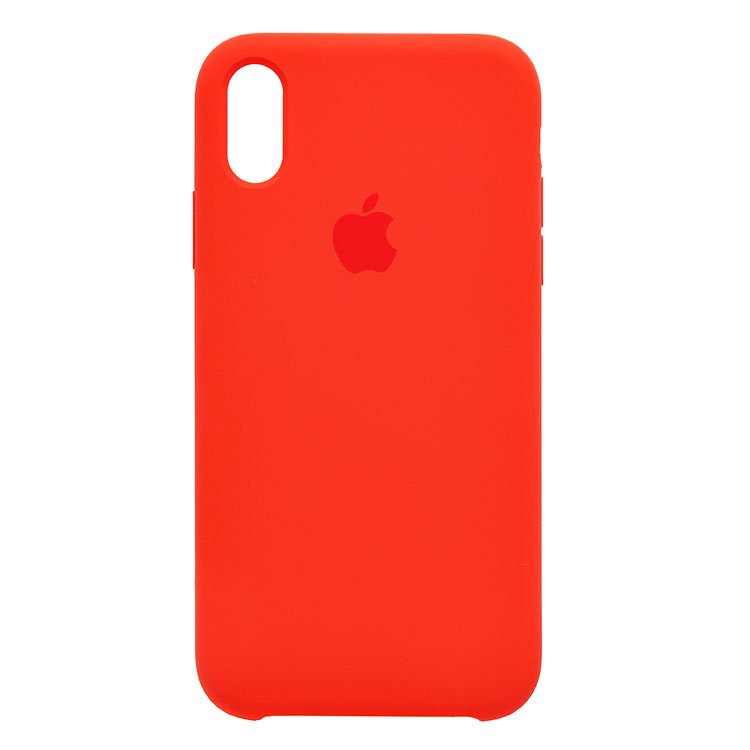 

Чехол-накладка ORG для смартфона Apple iPhone XR, soft-touch, темно-оранжевый (90969)