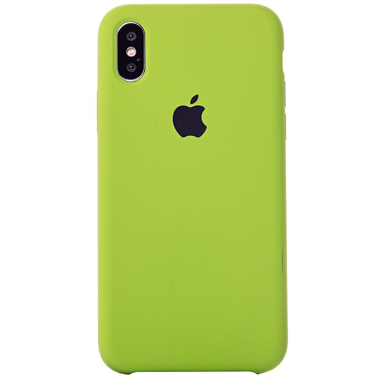 

Чехол-накладка ORG для смартфона Apple iPhone X/XS, soft-touch, зеленый (76542)