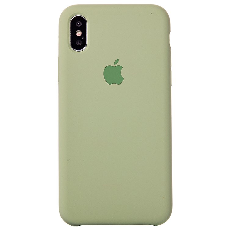 

Чехол-накладка ORG для смартфона Apple iPhone X/XS, soft-touch, светло-зеленый (76545)