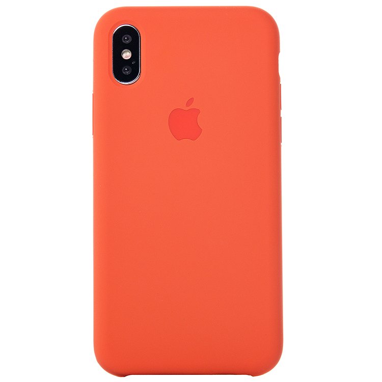 

Чехол-накладка ORG для смартфона Apple iPhone X/Xs, soft-touch, оранжевый (76547)