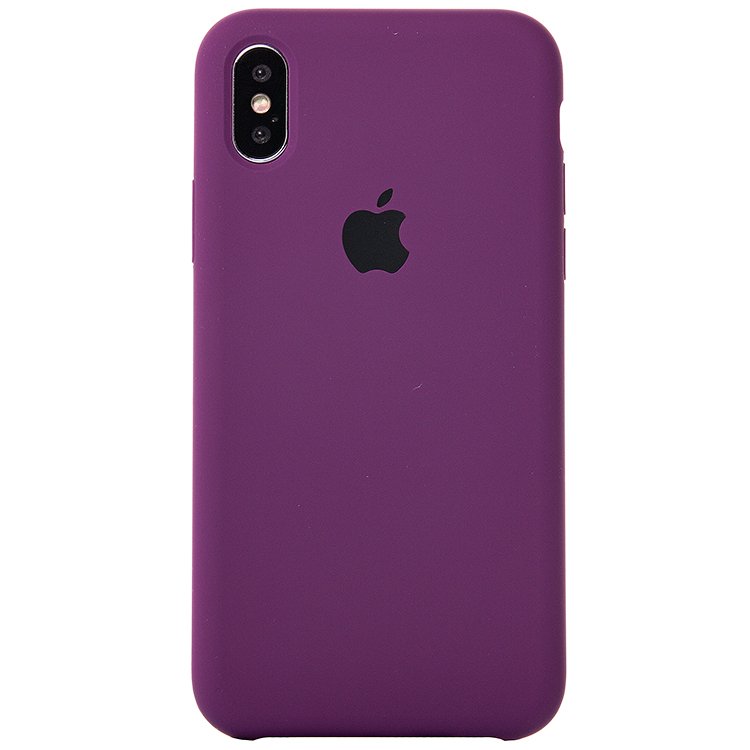

Чехол-накладка ORG для смартфона Apple iPhone X/XS, soft-touch, фиолетовый (76553)