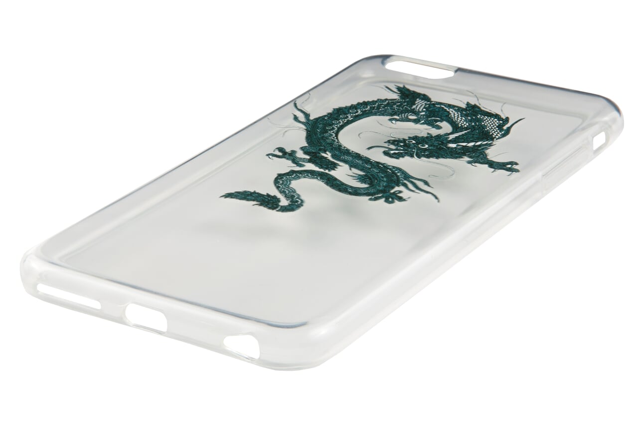 

Чехол-накладка Red Line iBox Fashion для смартфона Apple 6 Plus/6S Plus, силикон, Дракон