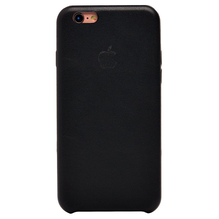 

Чехол-накладка ORG для смартфона Apple iPhone 6 Plus/6S Plus, кожа, черный (88778)