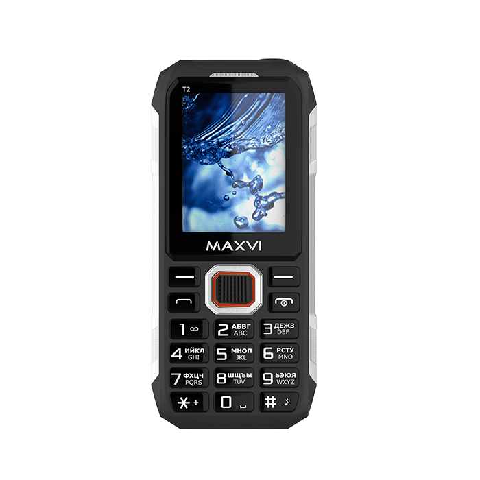 

Мобильный телефон Maxvi T2 2.4", 320x240 TN, MediaTek MT6261D, 32.8Mb RAM, 32.8Mb, BT Cam, 2-Sim, 1800mAh, черный, T2