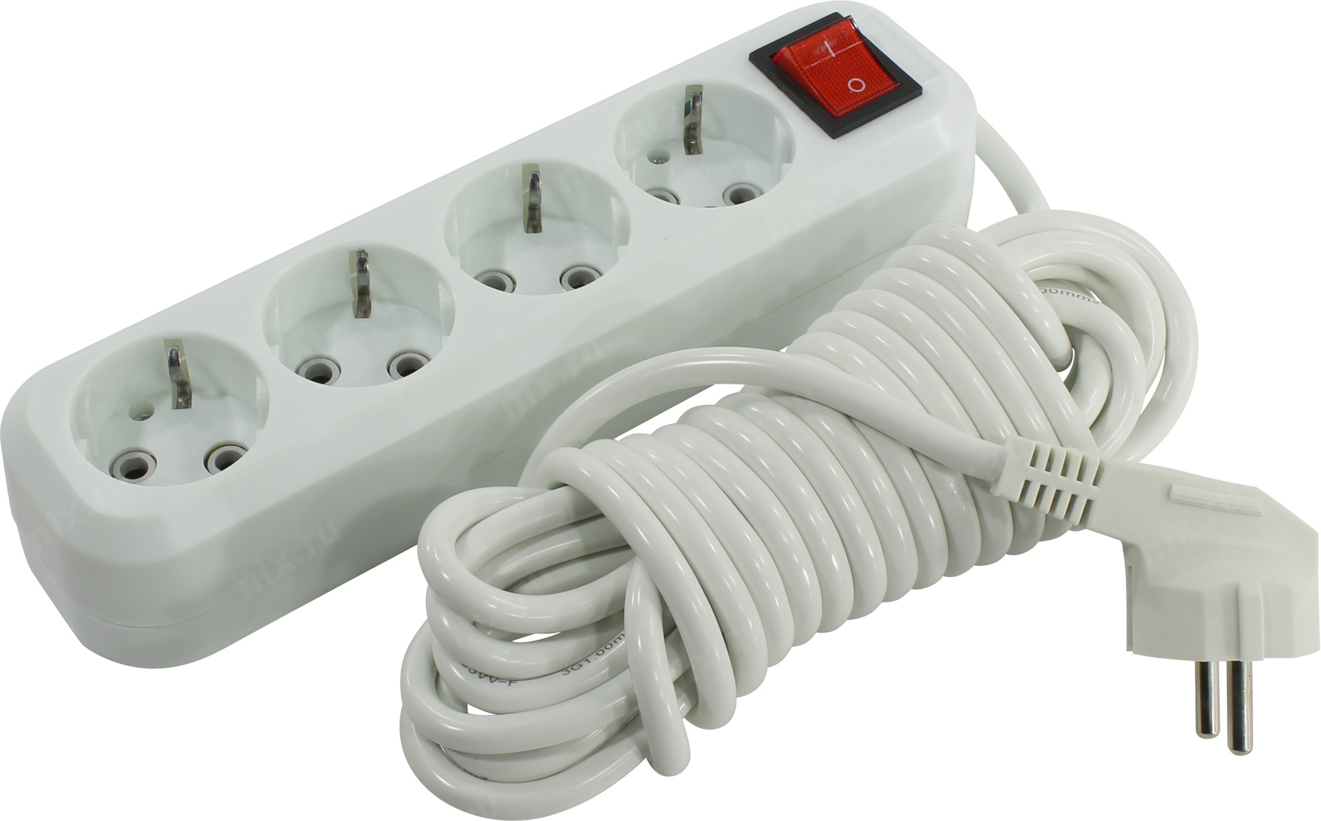 

Удлинитель Smartbuy, 4-розетки, 5м, белый (SBE-16-4-05-ZS)