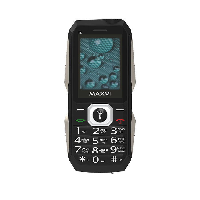 

Мобильный телефон Maxvi T5 2", 220x176 TN, MediaTek MT6261D, 32.8Mb RAM, 32.8Mb, BT, 2-Sim, 1500mAh, черный, T5
