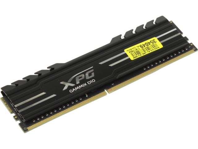 Память DDR4 DIMM 8Gb, 2666MHz ADATA (AX4U266638G16-SBG), 666836