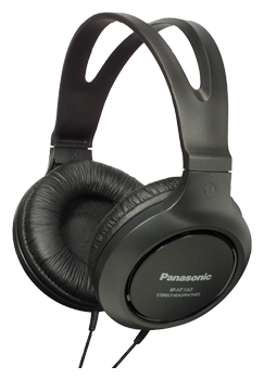 

Проводные наушники Panasonic RP-HT161, jack 3.5 мм, черный (RP-HT161E-K), RP-HT161
