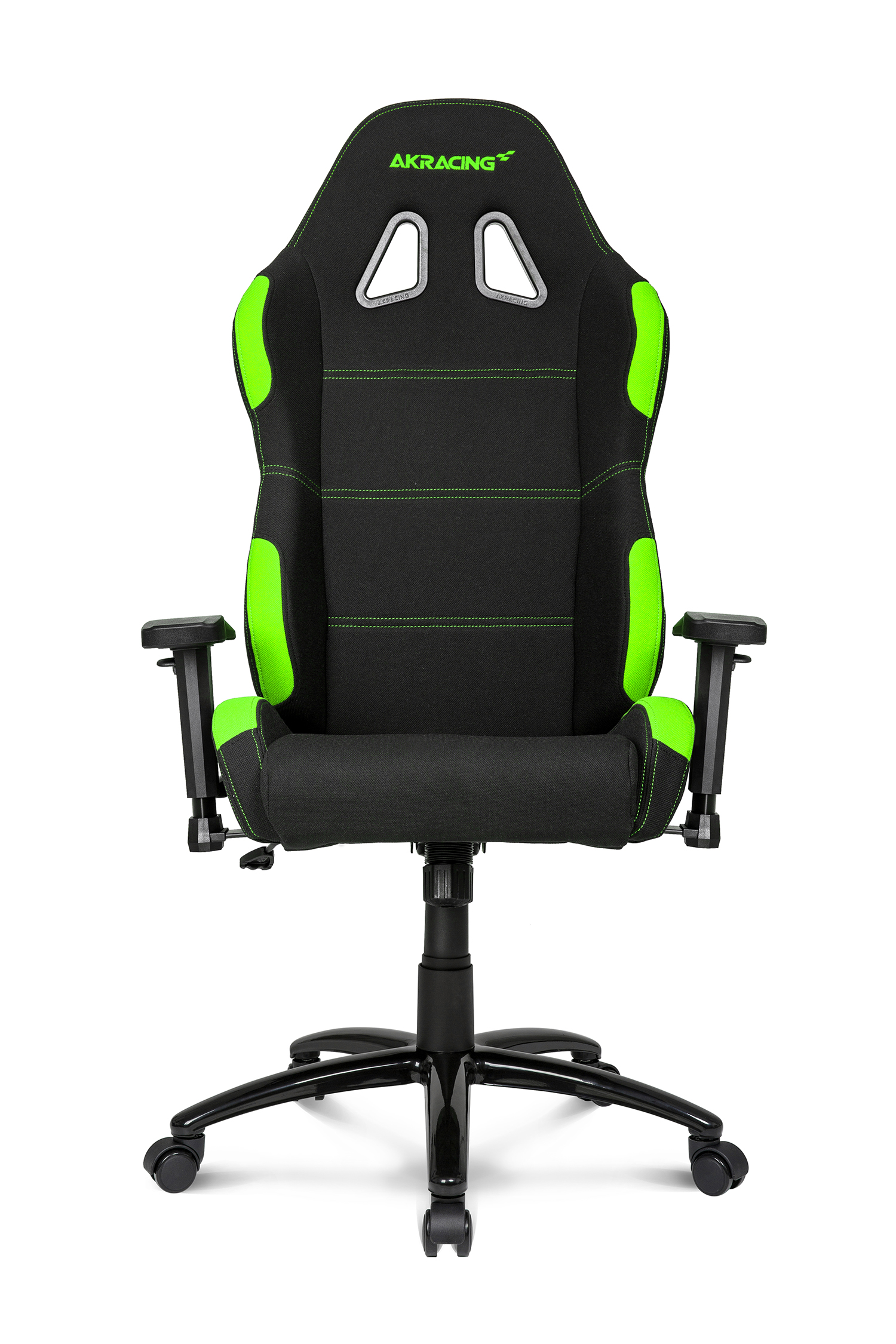Кресло игровое AKRACING K7012 черный/зеленый (AK-7012-BG)