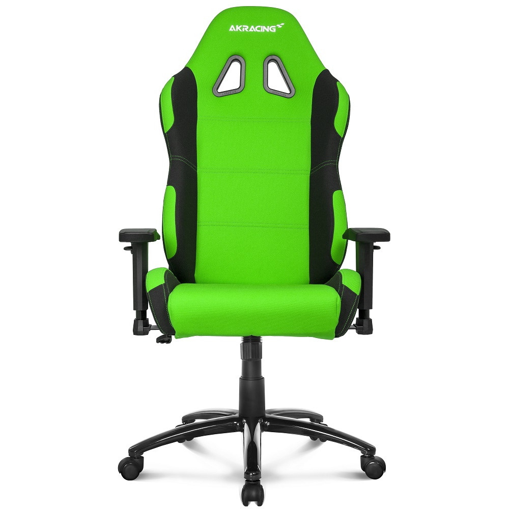 Кресло игровое AKRACING Prime, черный/зеленый