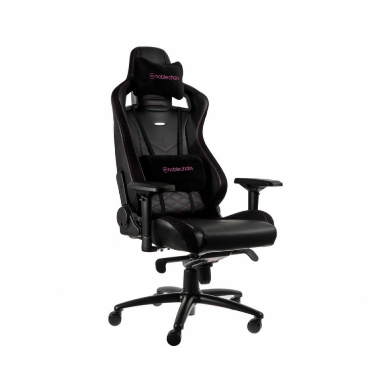 Кресло игровое Noblechairs EPIC черный/розовый (NBL-PU-PNK-001)