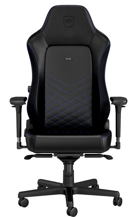 Кресло игровое Noblechairs Hero черный/синий (NBL-HRO-PU-BBL)