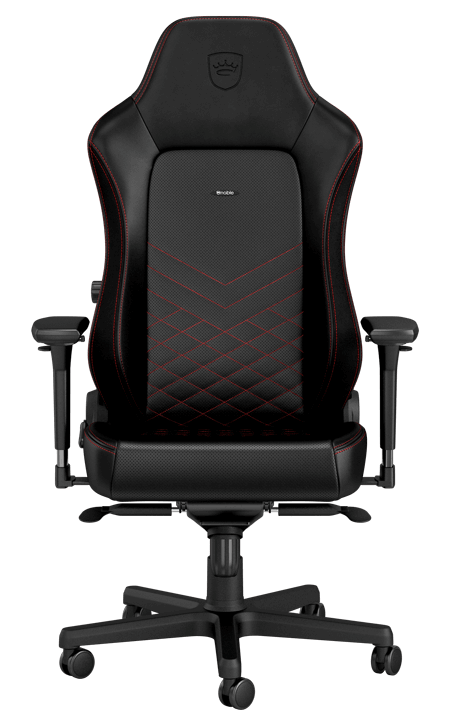 Кресло игровое Noblechairs Hero черный/красный (NBL-HRO-PU-BRD)