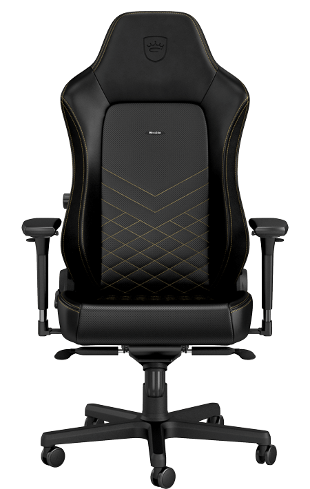 

Кресло игровое Noblechairs Hero черный/золотистый (NBL-HRO-PU-GOL)