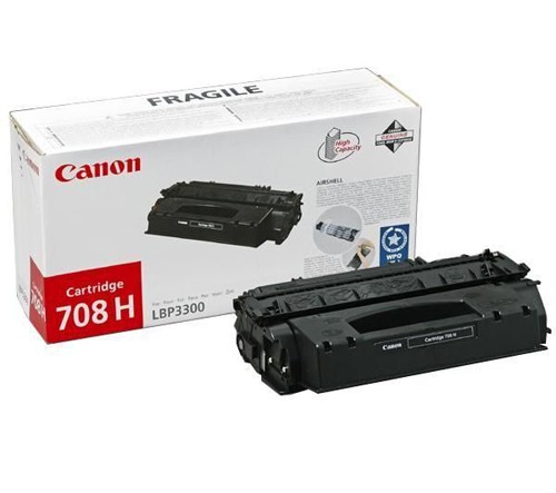 

Картридж лазерный Canon 708H/0917B002, черный, 6000 страниц, оригинальный для Canon LBP-3300 / 3360, 708H