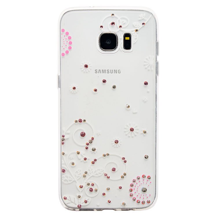 Чехол-накладка Younicou Crystal 009 для смартфона Samsung SM-G935 Galaxy S7 Edge, рисунок (87265)
