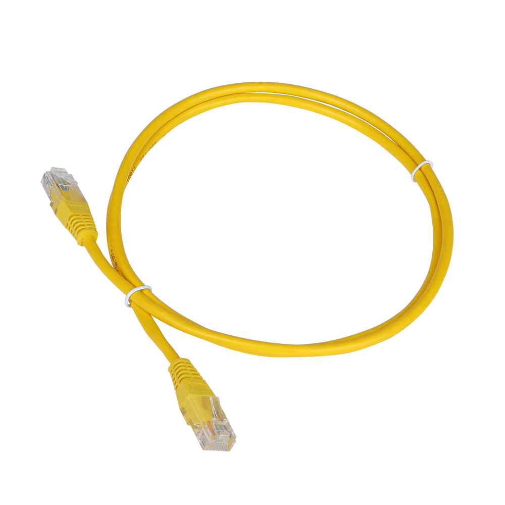 

Патч-корд UTP кат.5e, 2м, RJ45-RJ45, желтый, TWT (TWT-45-45-2.0-YL), TWT-45-45-2.0-YL