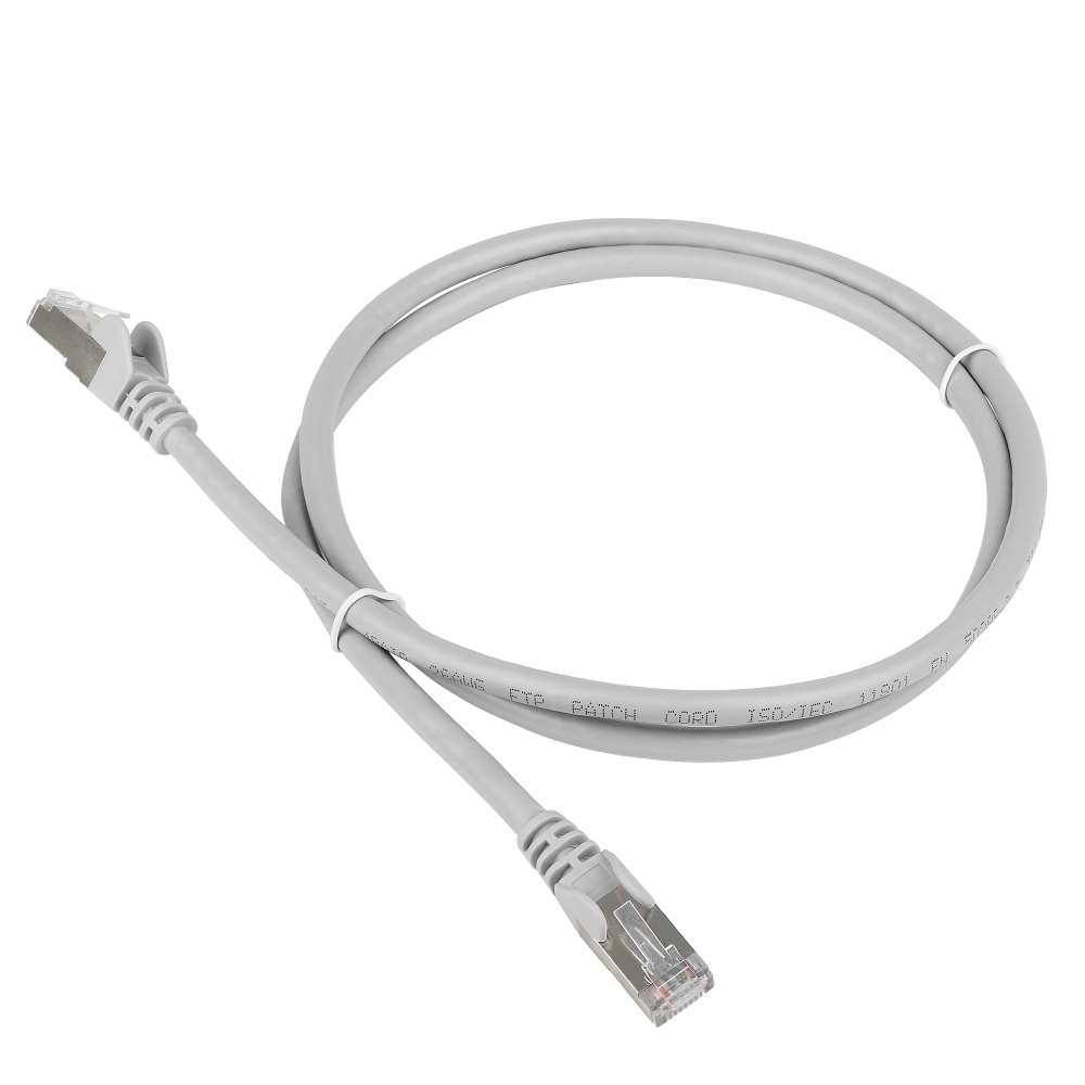 

Патч-корд FTP кат.5e, 3м, RJ45-RJ45, серый, TWT (TWT-45-45-3.0/S-GY), TWT-45-45-3.0/S-GY