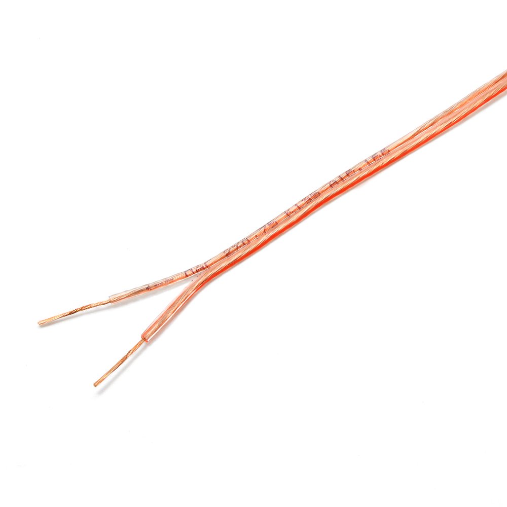 Акустический кабель Cablexpert, 2x0.75 мм², 10 м, прозрачный (CC-TC2x0.75-10M)
