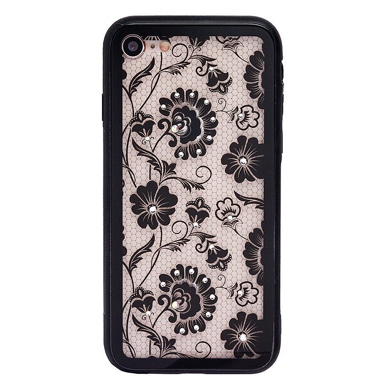 

Чехол-накладка Glass case для смартфона Apple iPhone 7/8, принт 001 (90834)