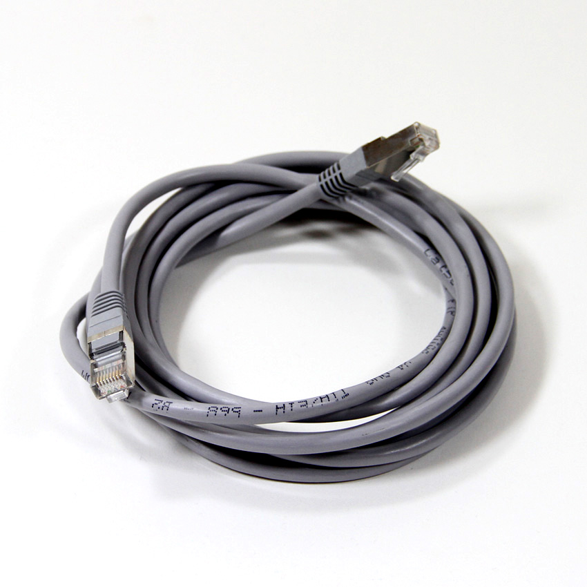 

Патч-корд FTP кат.5e, 3м, RJ45-RJ45, серый, экранированный, TELECOM (NA102-FTP-C5E-3M), NA102-FTP-C5E-3M