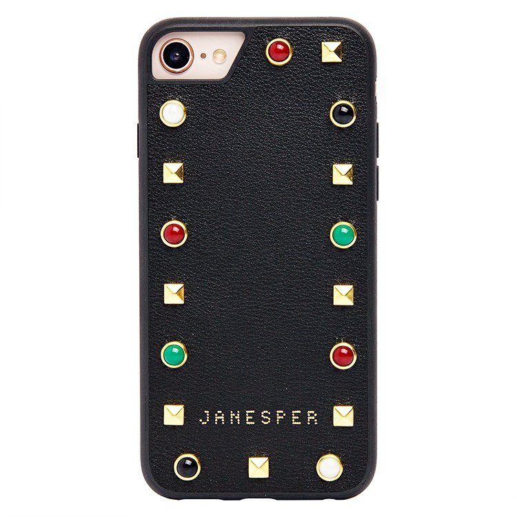 

Чехол-накладка Janesper Classic для смартфона Apple iPhone 6/7/8, черный (88314)