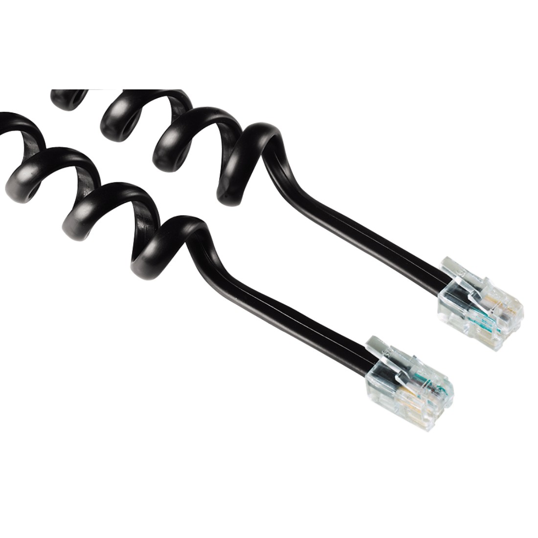 Кабель, RJ-9(4p4c)-RJ-9(4p4c), 2.5 м, черный