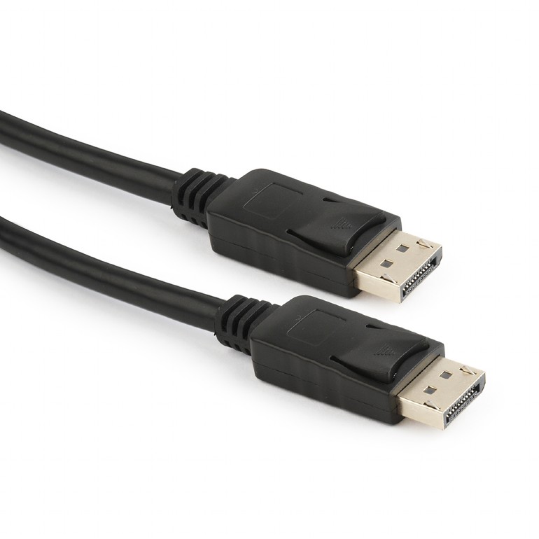 Кабель DisplayPort(20M)/DisplayPort(20M) v1.2, 1.8m, Cablexpert (CC-DP2-6), цвет черный - фото 1