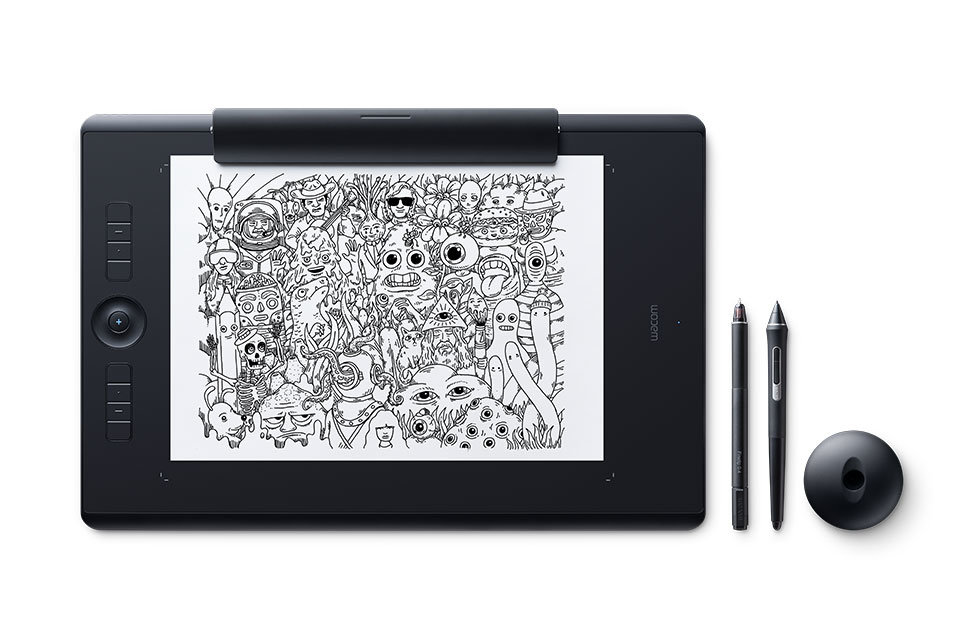 

Графический планшет Wacom Intuos Pro Large Paper Edition, USB, черный (TH-860P-R), Intuos Pro Large Paper Edition