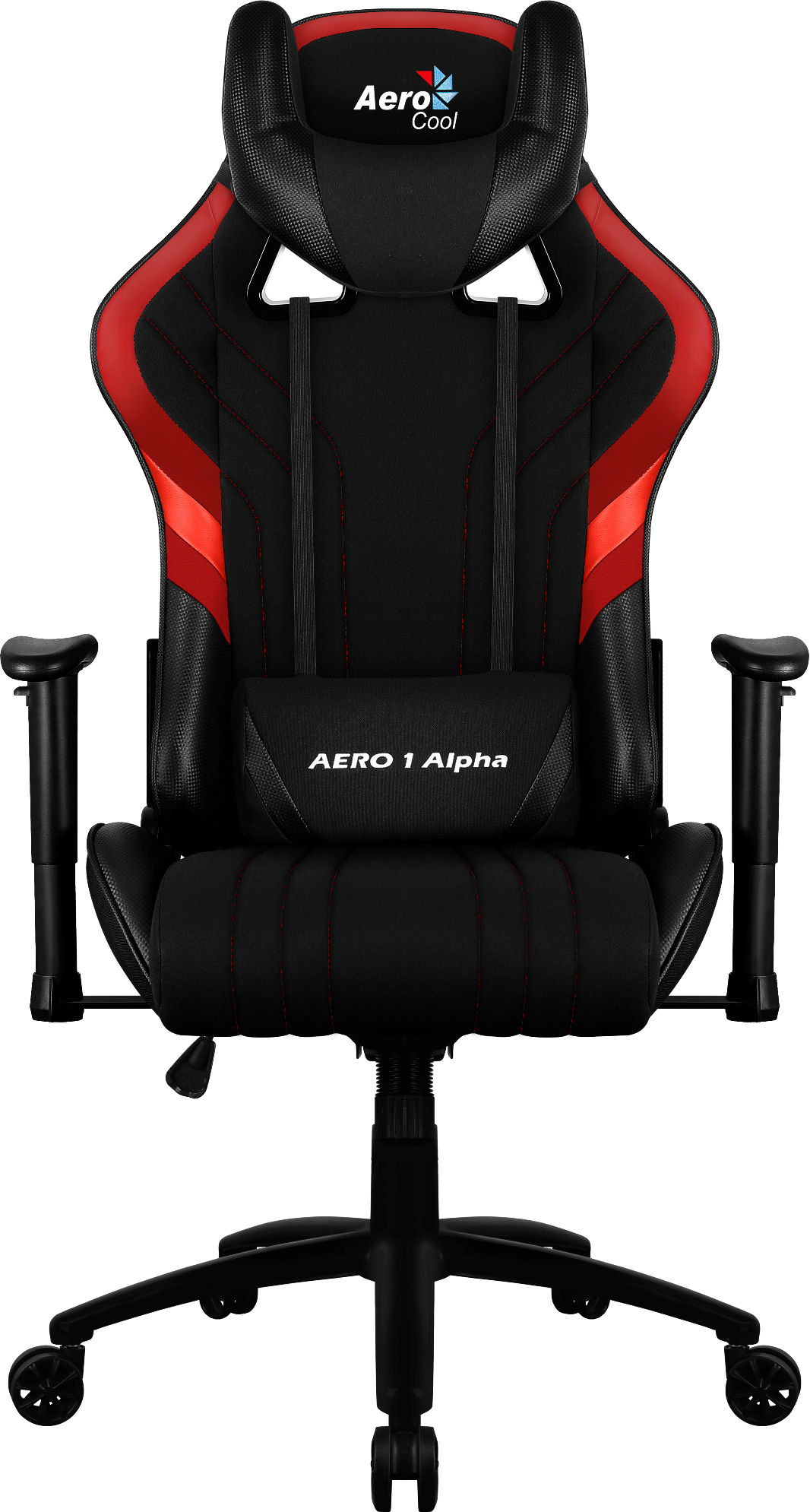 

Кресло игровое AeroCool AERO 1 Alpha черный/красный (4718009153578), AERO 1 Alpha