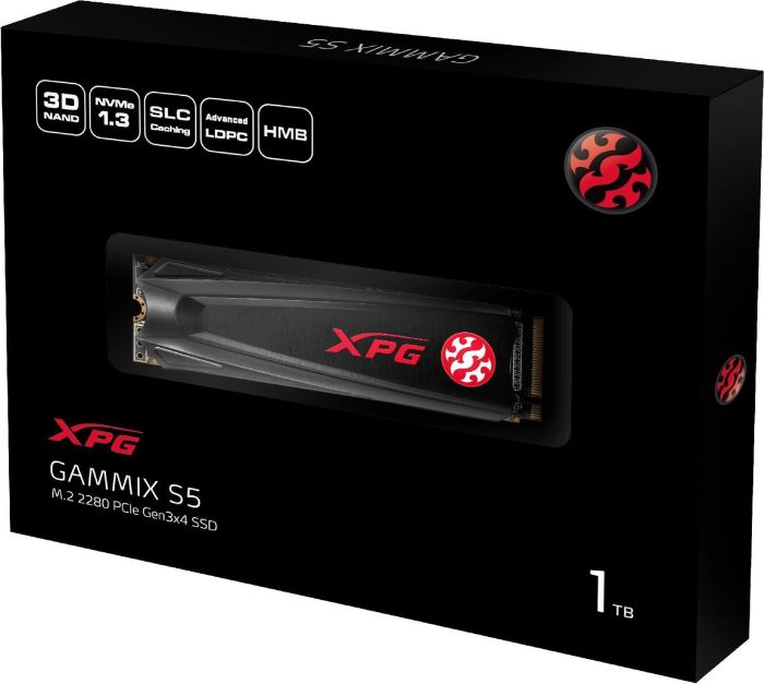 SSD ADATA XPG GAMMIX S5 1Tb M.2 AGAMMIXS5 1TT C 673870 e2e4