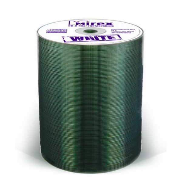 Диск Mirex CD-R 700Mb, 48x, термопленка (100 шт)