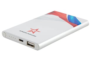 

Портативный аккумулятор (Powerbank) Red Line J01 Армия России №17, 4000mAh, 1xUSB, 1A, серебристый (УТ000016668), J01 Армия России №17