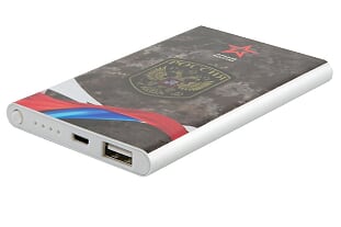 

Портативный аккумулятор (Powerbank) Red Line J01 Армия России №22, 4000mAh, 1xUSB, 1A, серебристый (УТ000016293), J01 Армия России №22