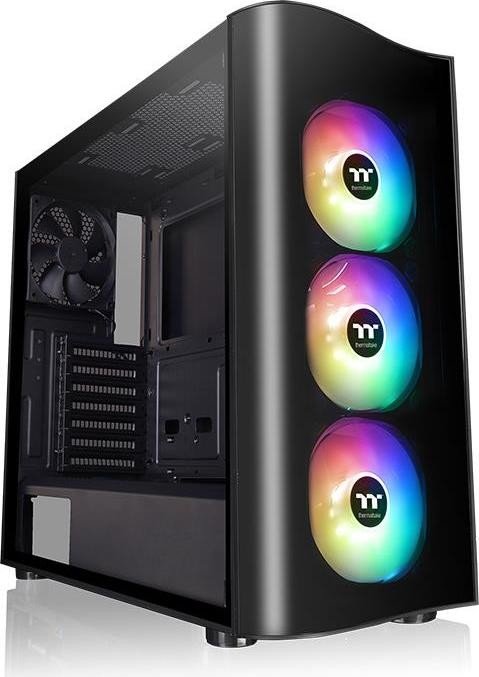 Корпус Thermaltake View 23 TG ARGB, ATX, Midi-Tower, 2xUSB 3.0, черный, Без БП (CA-1M8-00M1WN-00)