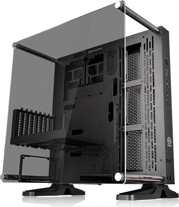 Корпус Thermaltake Core P3 TG, Midi-Tower, без БП, черный