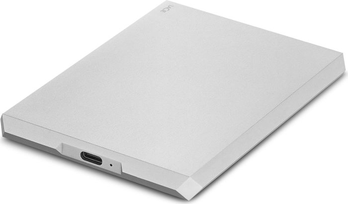 

Внешний жесткий диск (HDD) LaCie 1Tb Mobile Drive, 2.5", USB 3.1 Type-C, серебристый (STHG1000400), STHG1000400