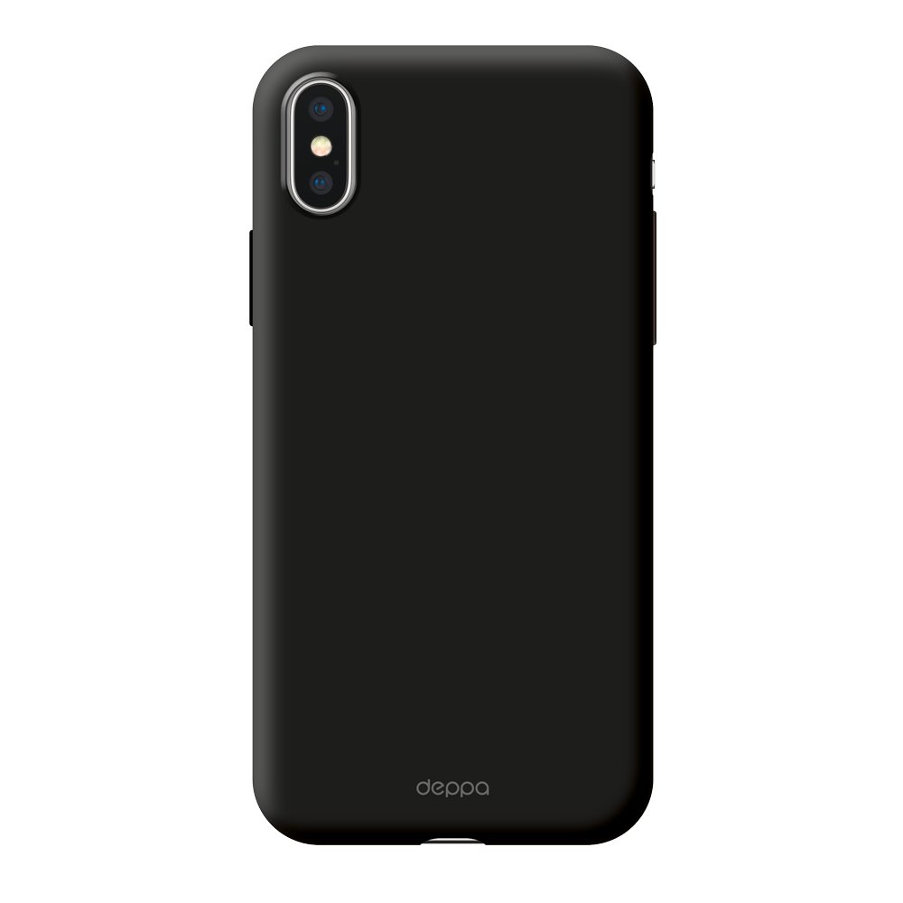 Чехол Deppa Air Case для смартфона Apple iPhone XS Max, поликарбонат,  черный, 675820 купить по цене 540 руб в Омске в интернет-магазине e2e4