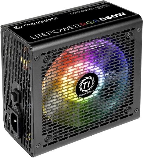 

Блок питания 550 Вт ATX Thermaltake LitePower RGB, 120 мм (PS-LTP-0550NHSANE-1), LitePower RGB