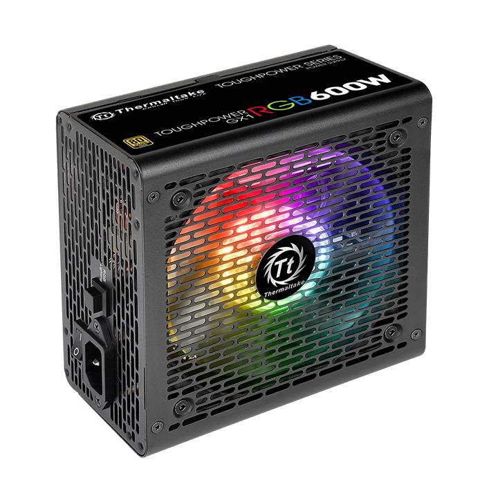 

Блок питания 600 Вт ATX Thermaltake Toughpower GX1 RGB, 120 мм, 80 Plus Gold (PS-TPD-0600NHFAGE-1), Toughpower GX1 RGB