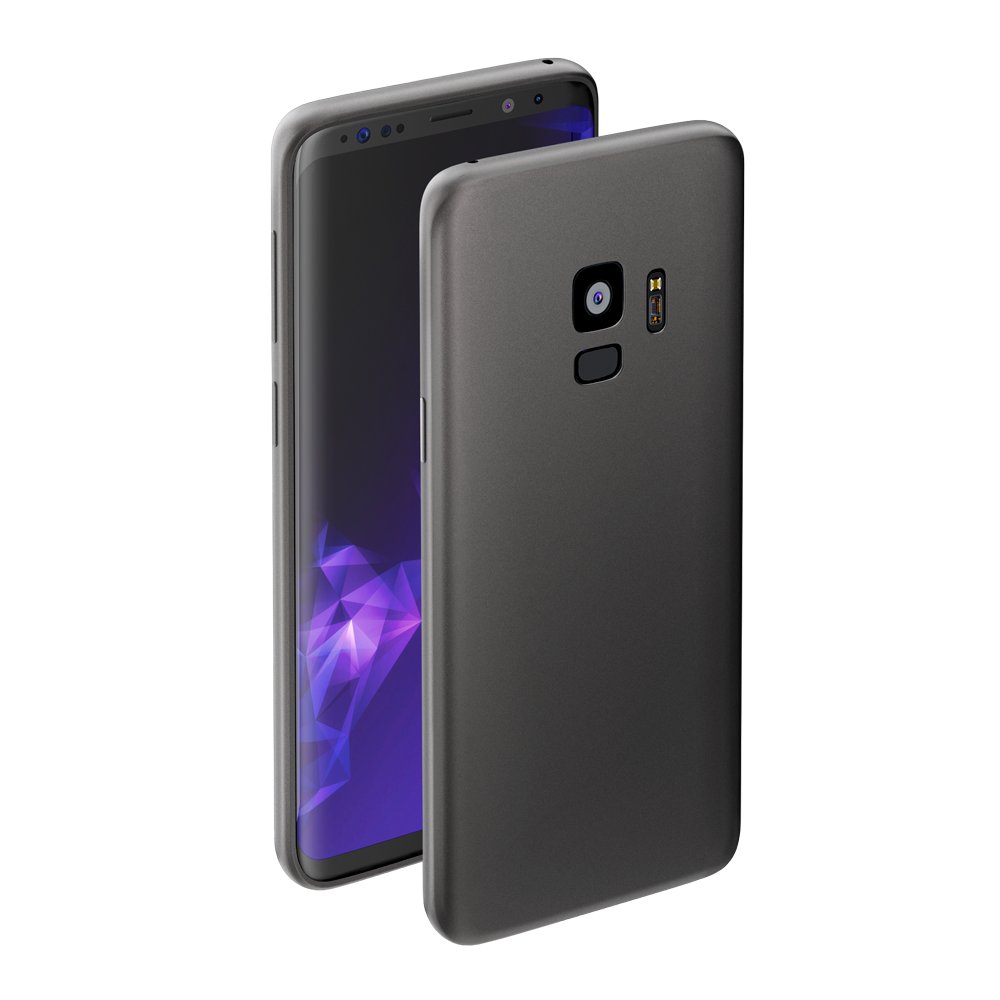 

Чехол Deppa Case Silk для смартфона Samsung Galaxy S9, серый металлик (89008)