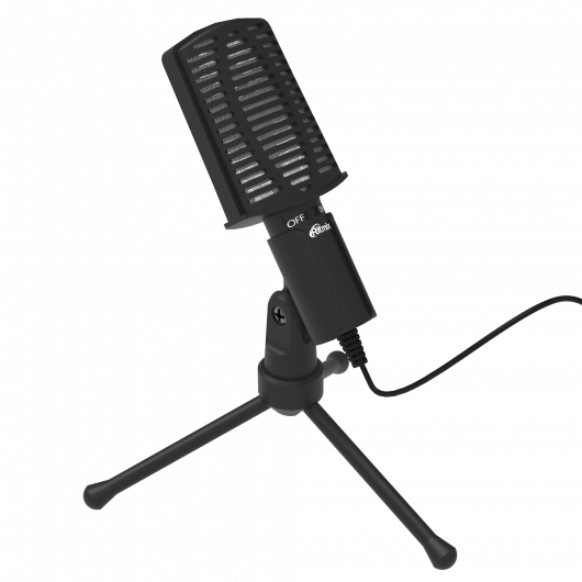 

Микрофон Ritmix RDM-125, конденсаторный, черный (15120025), RDM-125
