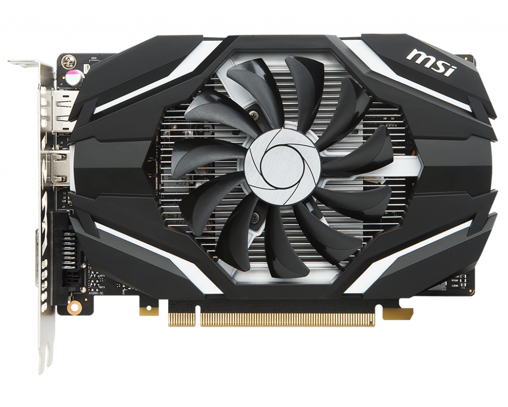 Видеокарта MSI NVIDIA GeForce GTX 1050ti 4Gb DDR5 (GTX 1050 TI 4G OCV1)