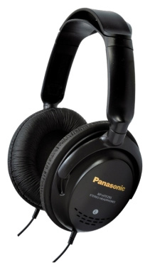 

Проводные наушники Panasonic RP-HTF295E-K шнур 5m, черные, Черный, RP-HTF295