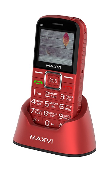 

Мобильный телефон Maxvi B5 2", 176x220 TN, MediaTek MT6261D, 32.8Mb RAM, 32.8Mb Cam, 2-Sim, 1600mAh, красный, B5