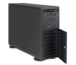 Корпус Supermicro 743AC-668B, E-ATX, 4U Tower, 1x668 Вт (CSE-743AC-668B)