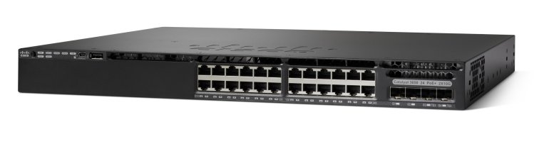 

Коммутатор Cisco Catalyst 3650-24TS-S, управляемый, кол-во портов: 24x1 Гбит/с, кол-во SFP/uplink: 4x1 Гбит/с, установка в стойку (WS-C3650-24TS-S), Catalyst 3650-24TS-S