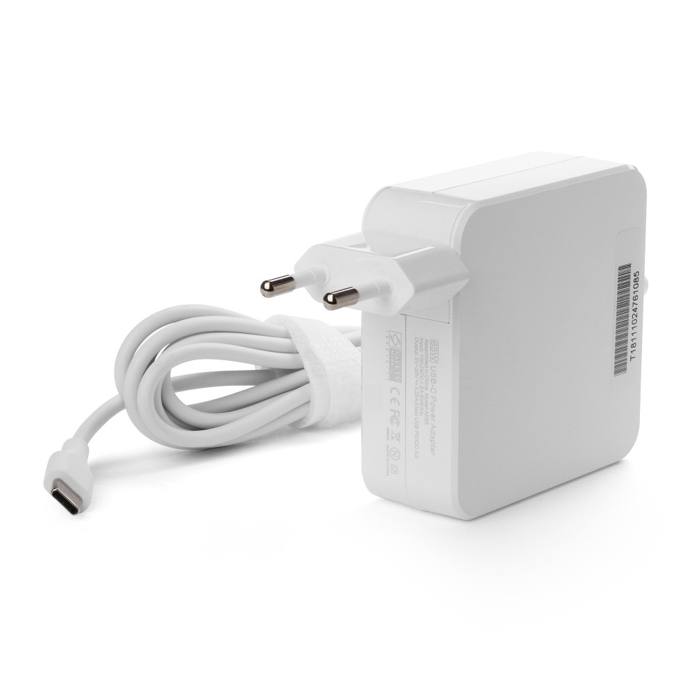 

Универсальное зарядное устройство 60W-UTC, USB type-C, Quick Charge, 3.25A, белый, 60W-UTC